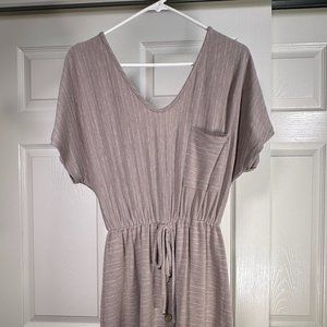 Lazy Sundays Short Sleeve Pocket Dress - Small